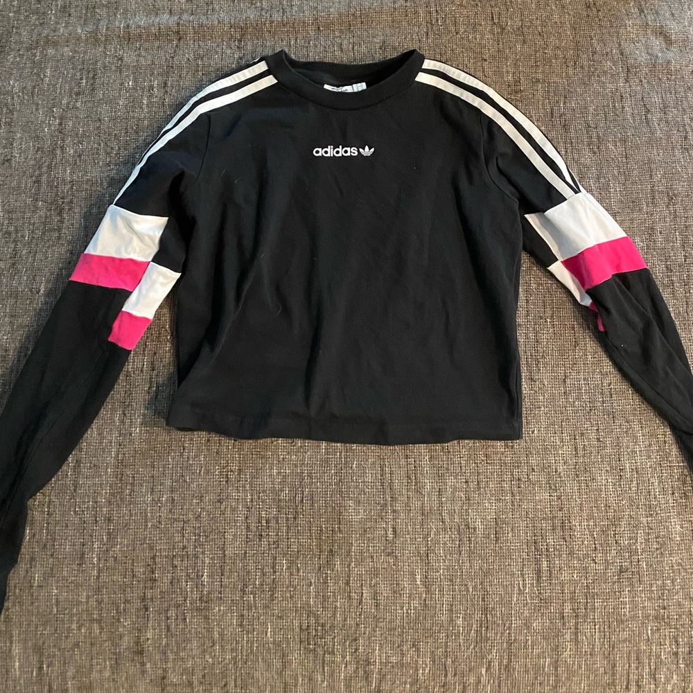 Adidas long sleeve crop (like new)
